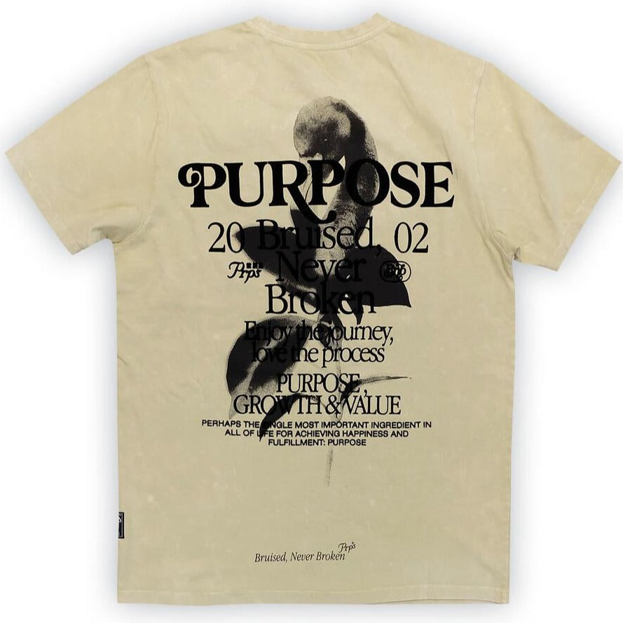 PRPS - YUCATAN TEE AND SHORT - GREEN TAN