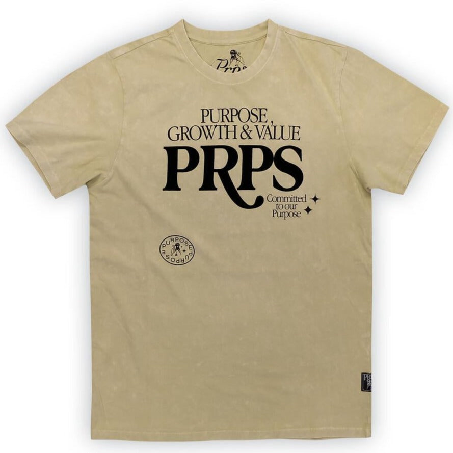 PRPS - YUCATAN TEE AND SHORT - GREEN TAN