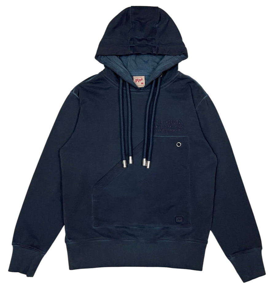 RED TAG APPAREL - Rtgb Pouch Hoodie and Panel Pocket Joggers - washed navy blue