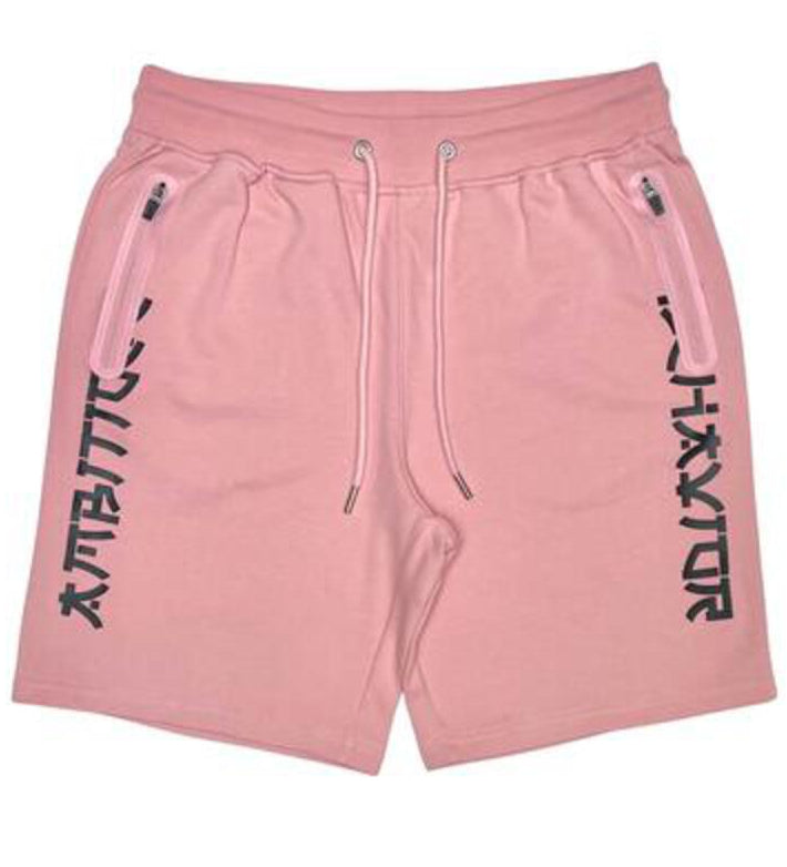 RED TAG APPAREL - Red Tag Kanji Short - POWDER PINK