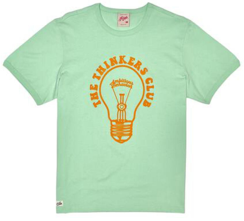 RED TAG APPAREL - Red Tag Thinkers Club Tee - PASTEL GREEN