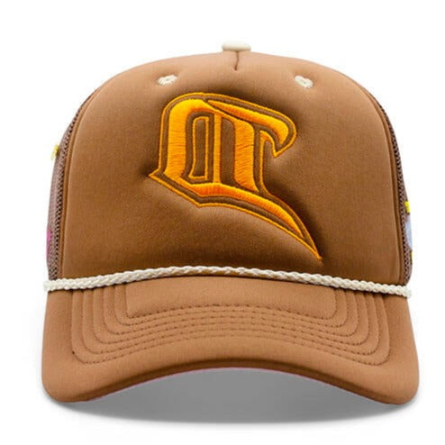 MOUR CAP - Detroit Structured Foam Trucker - BROWN