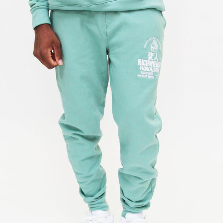 RICH WIERDO - Hardware Seafoam Sweat Set - (SWEAT SET SEAFOAM)