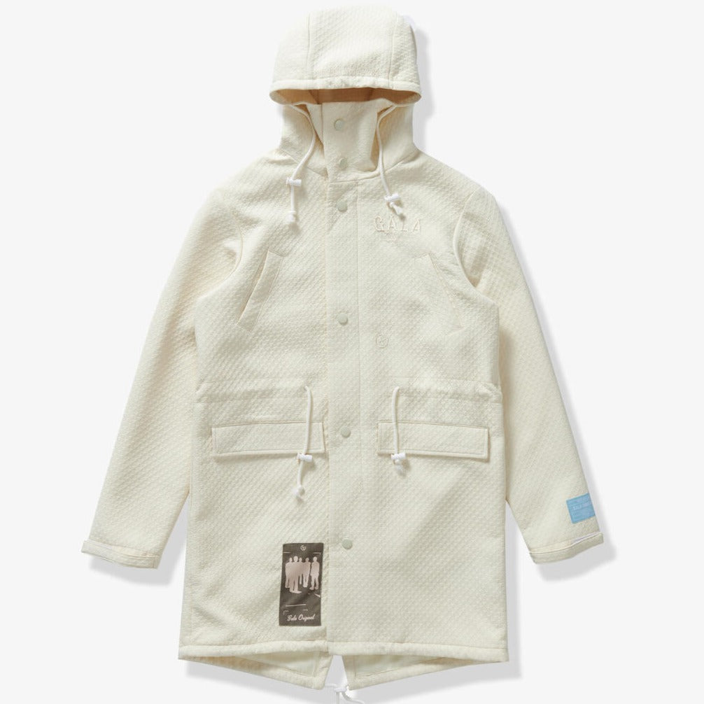 GALA - HALO HOUNDSTOOTH TRENCH - (CREAM)