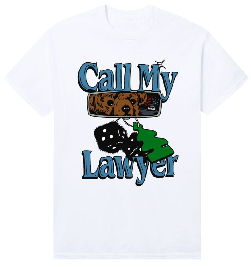 MARKET - CALL MY LAWYER CHASE T-SHIRT -WHITE