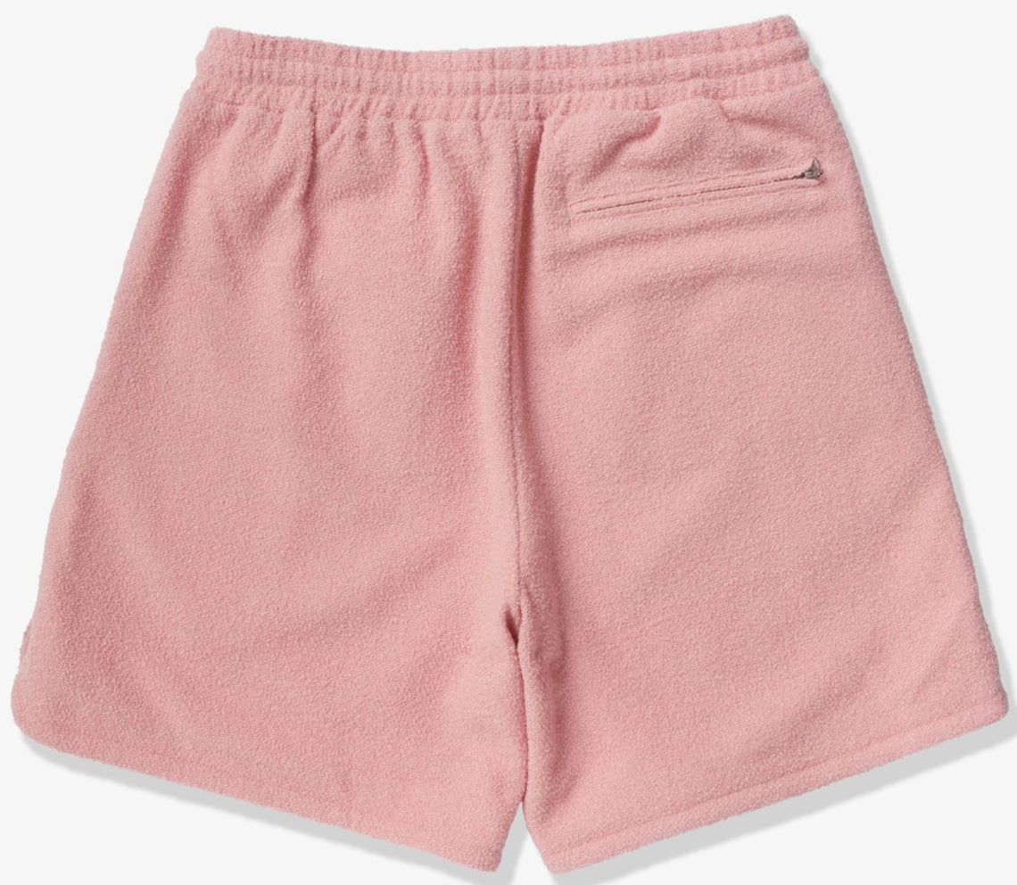 SUGAR HILL - "ZAMBIA" WOVEN TERRY SHORTS - (PINK)