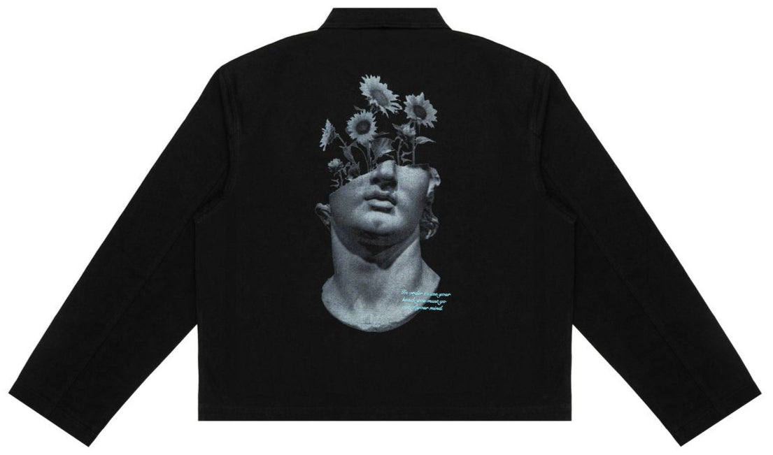 BY APPOINTMENT ONLY - TRELLIS - ZIP JACKET - BLACK