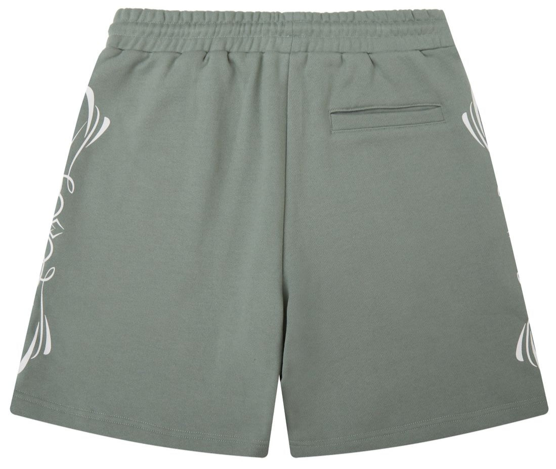 CAMPUS - Chrome Fleece Shorts - GREEN