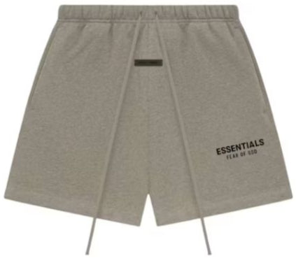 FEAR OF GOD - ESSENTIAL SHORT - HOMESTEAD HEATHER