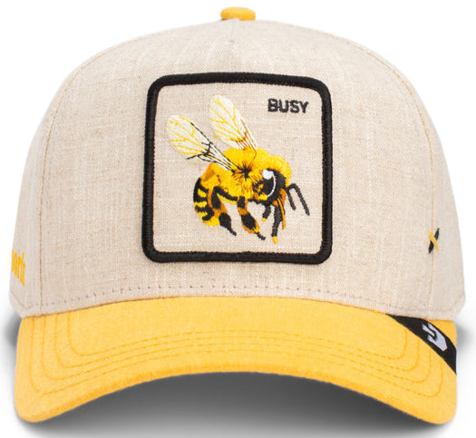 GOORIN BROS. - UNBEE  WEAVABLE  - YELLOW/CREAM