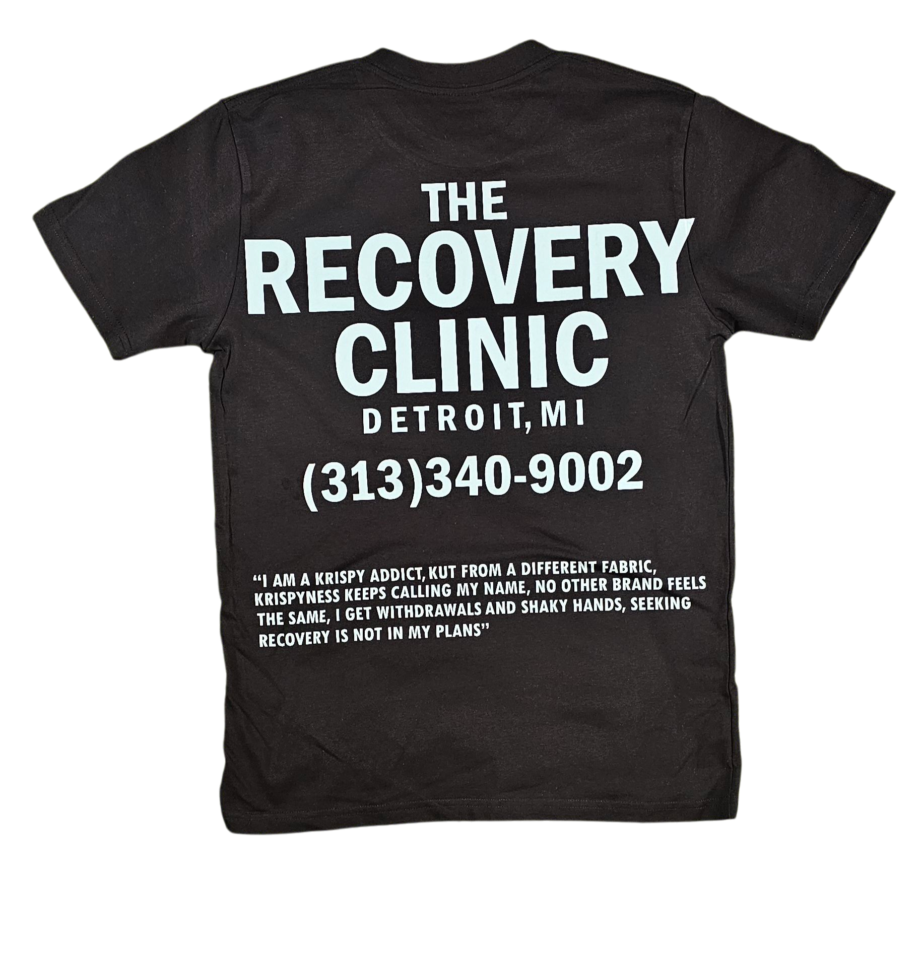 KRISPY ADDICTS - THE RECOVERY CLINIC - BLACK/SEA FOAM