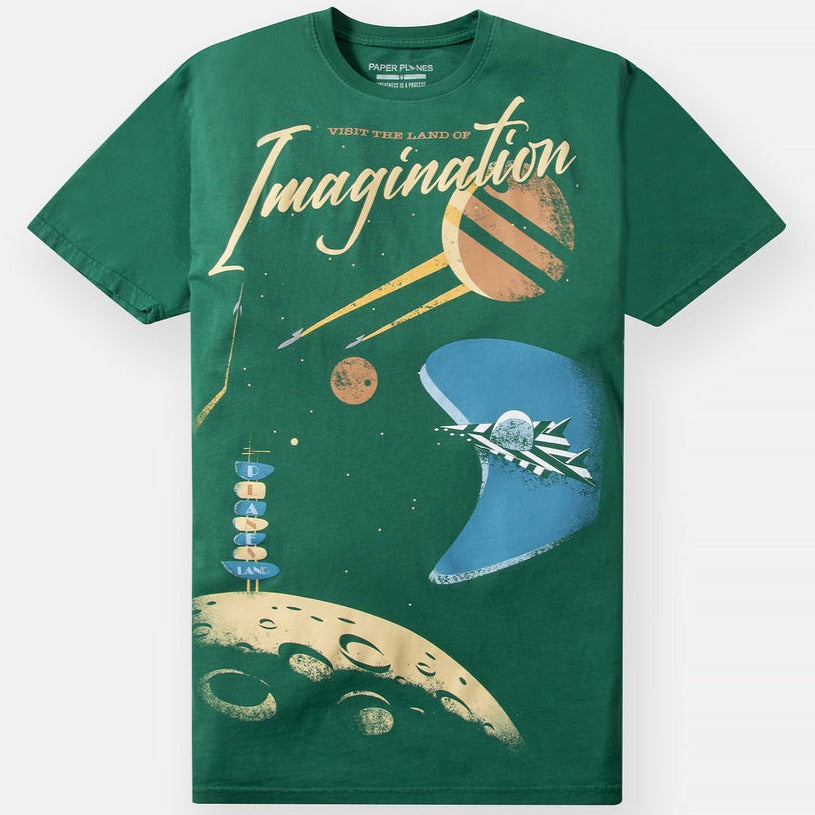 PAPER PLANES - Welcome to PlanesLand Tee -  FOLIAGE GREEN