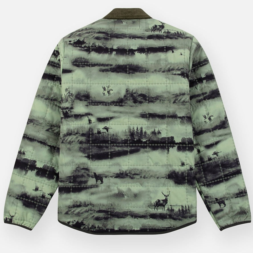 PAPER PLANES - Into the Wild Quilted Shirt Jacket - The Wild Print