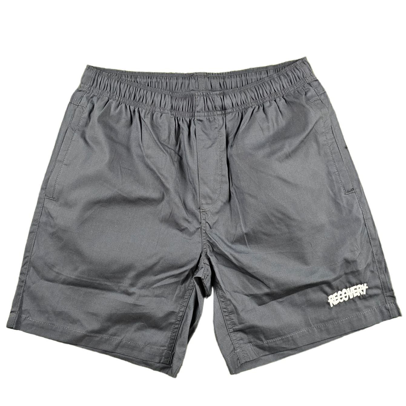 KRISPY ADDICTS - BEACH SHORTS - DENIM BLUE