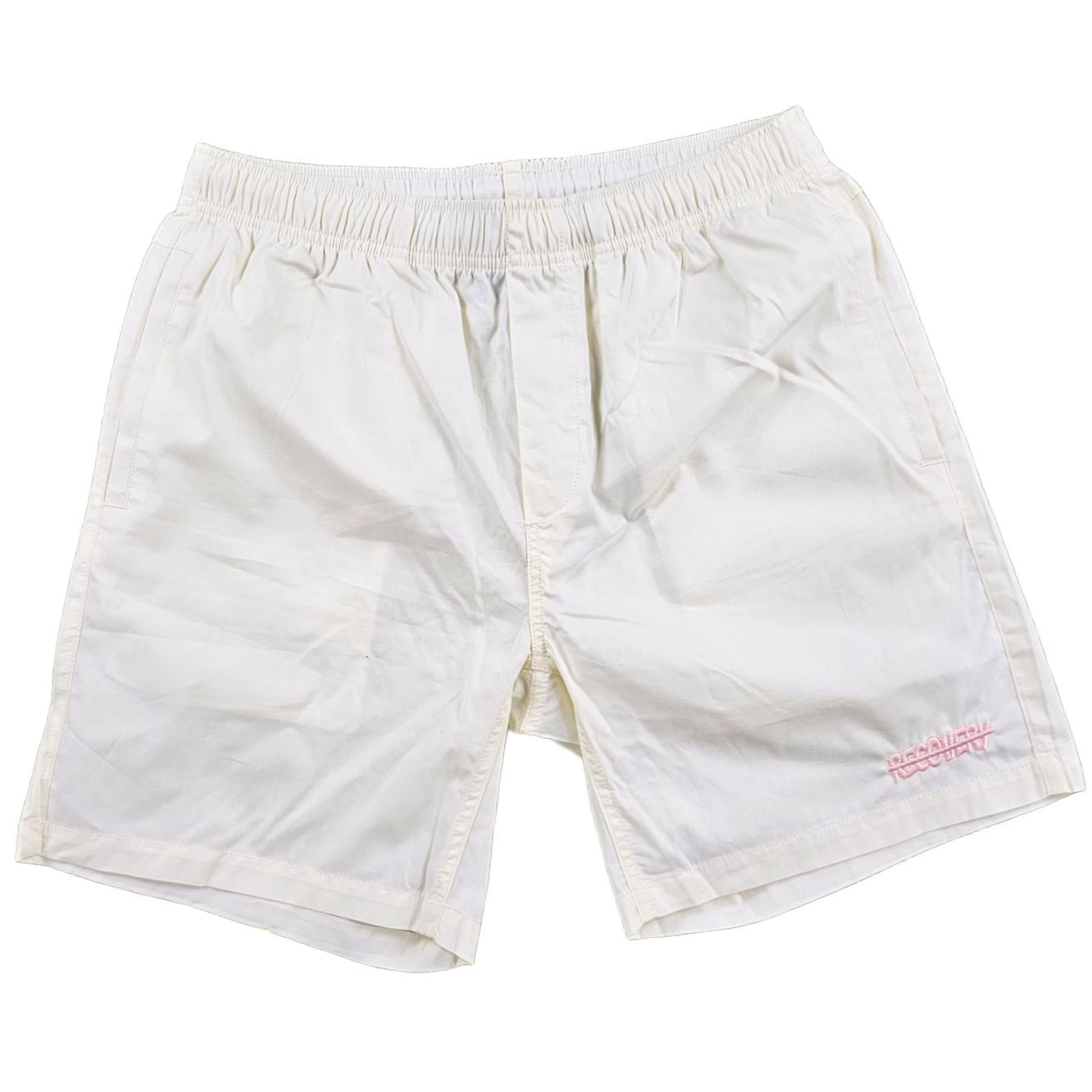 KRISPY ADDICTS - BEACH SHORTS - BUTTER (SOFT YELLOW)