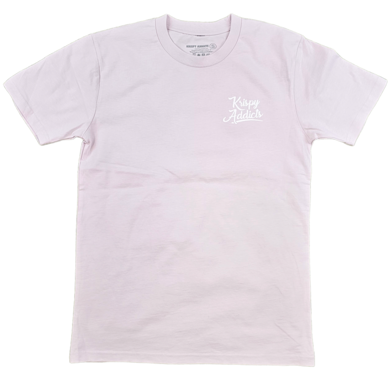KRISPY ADDICTS - BACK TATT - LAVENDER (ORCHID)/WHITE