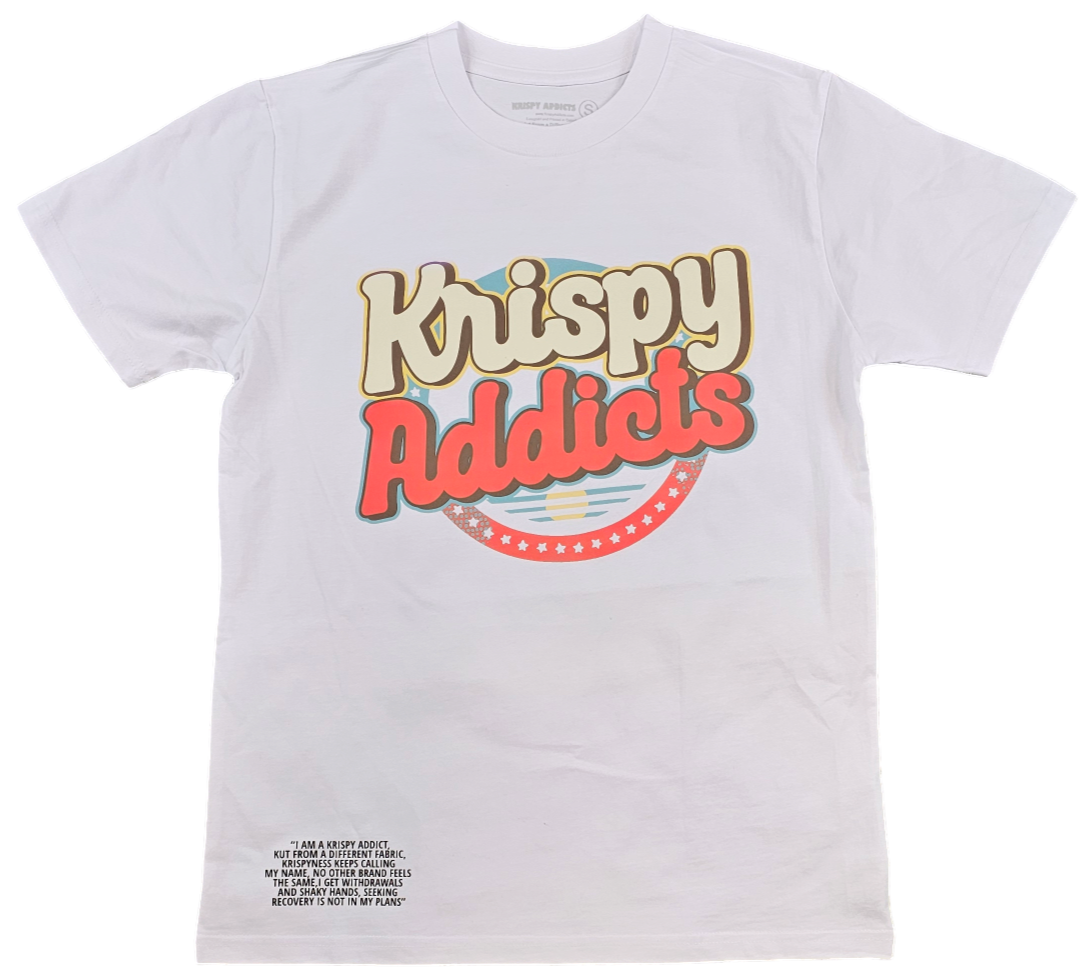 KRISPY ADDICTS - SURF - WHITE