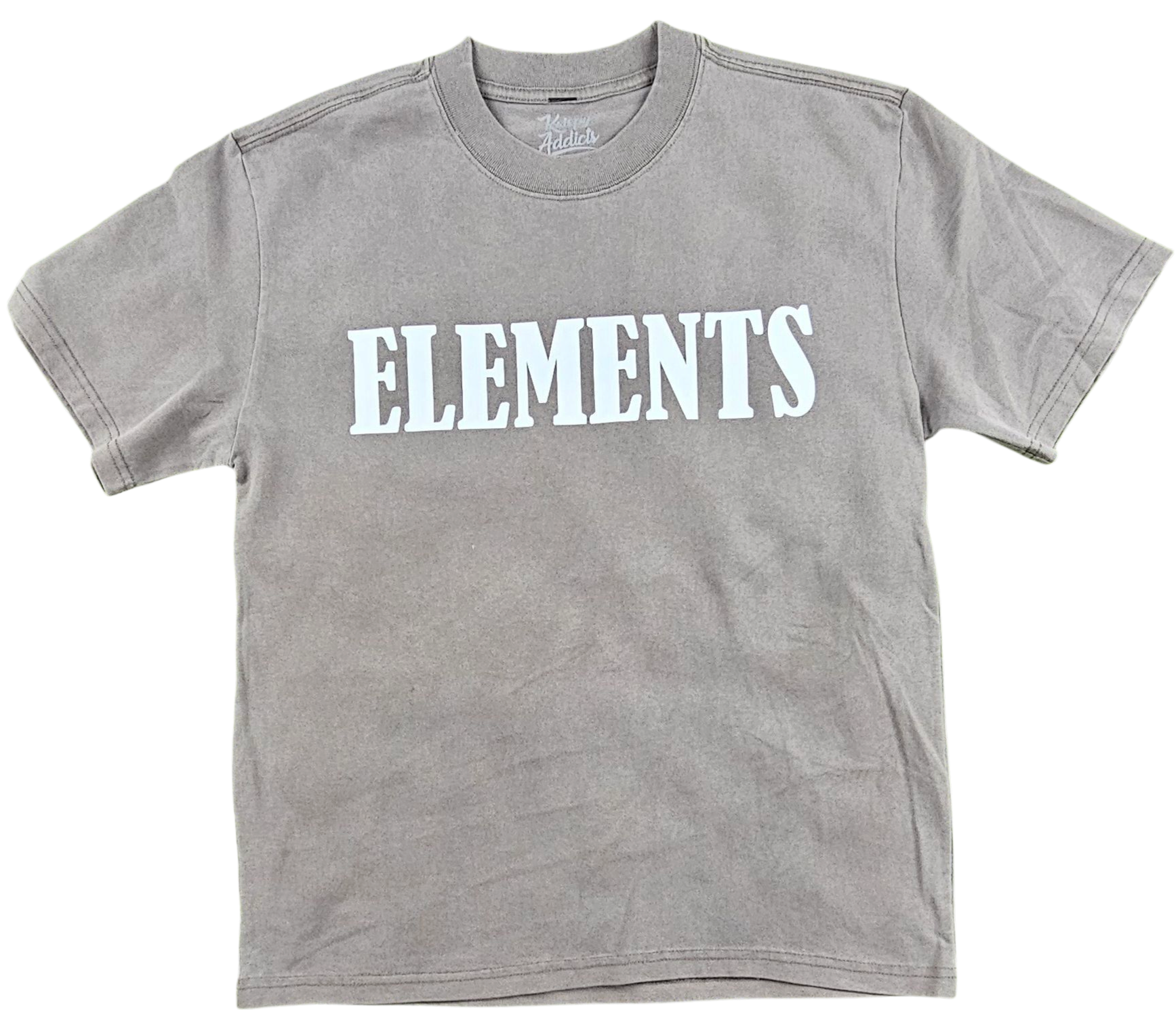 KRISPY ADDICTS - THE ELEMENTS OF A BOSS - WASHED GREY