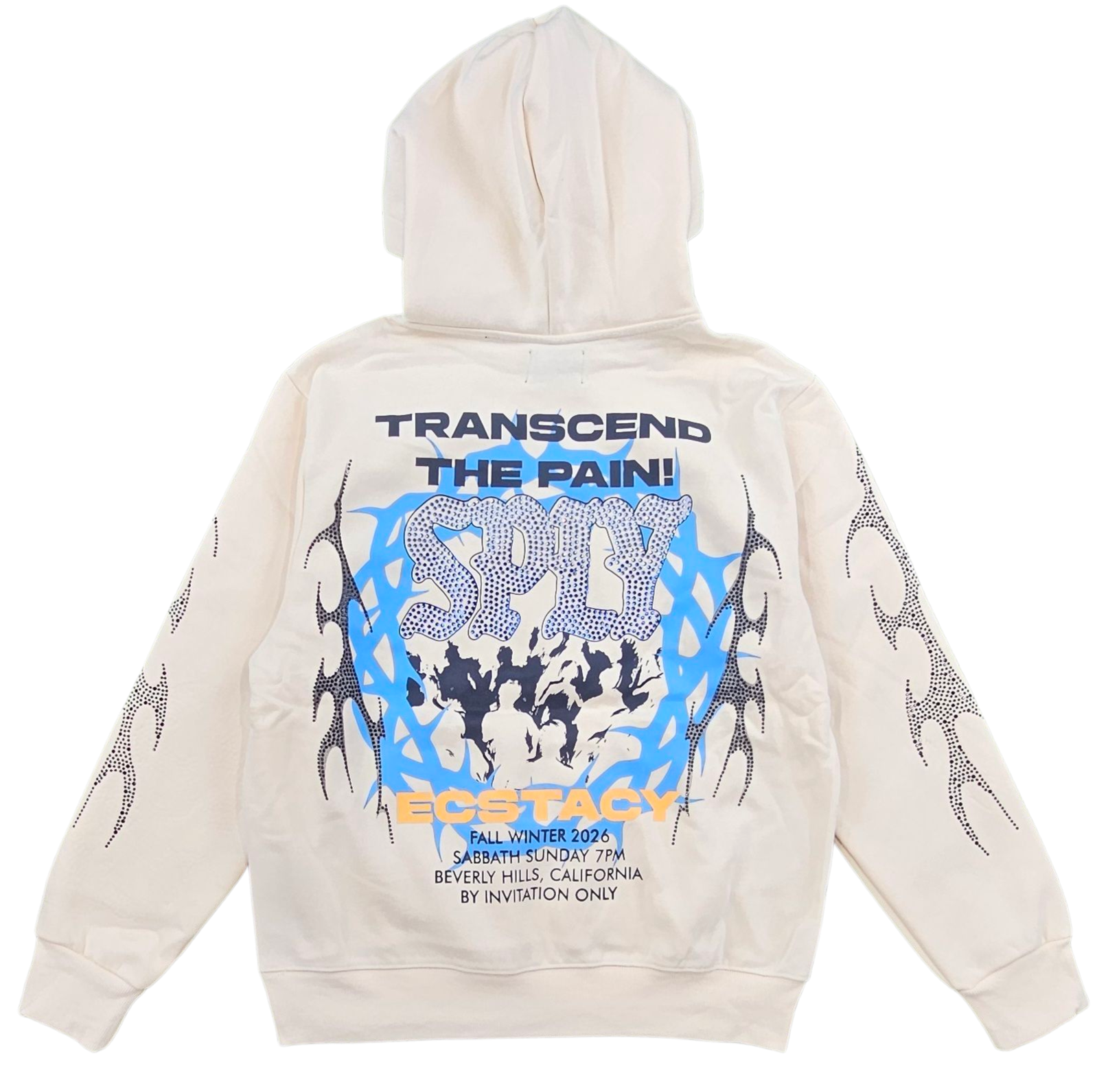 SUPPLY - CHAOS HOODY - BONE
