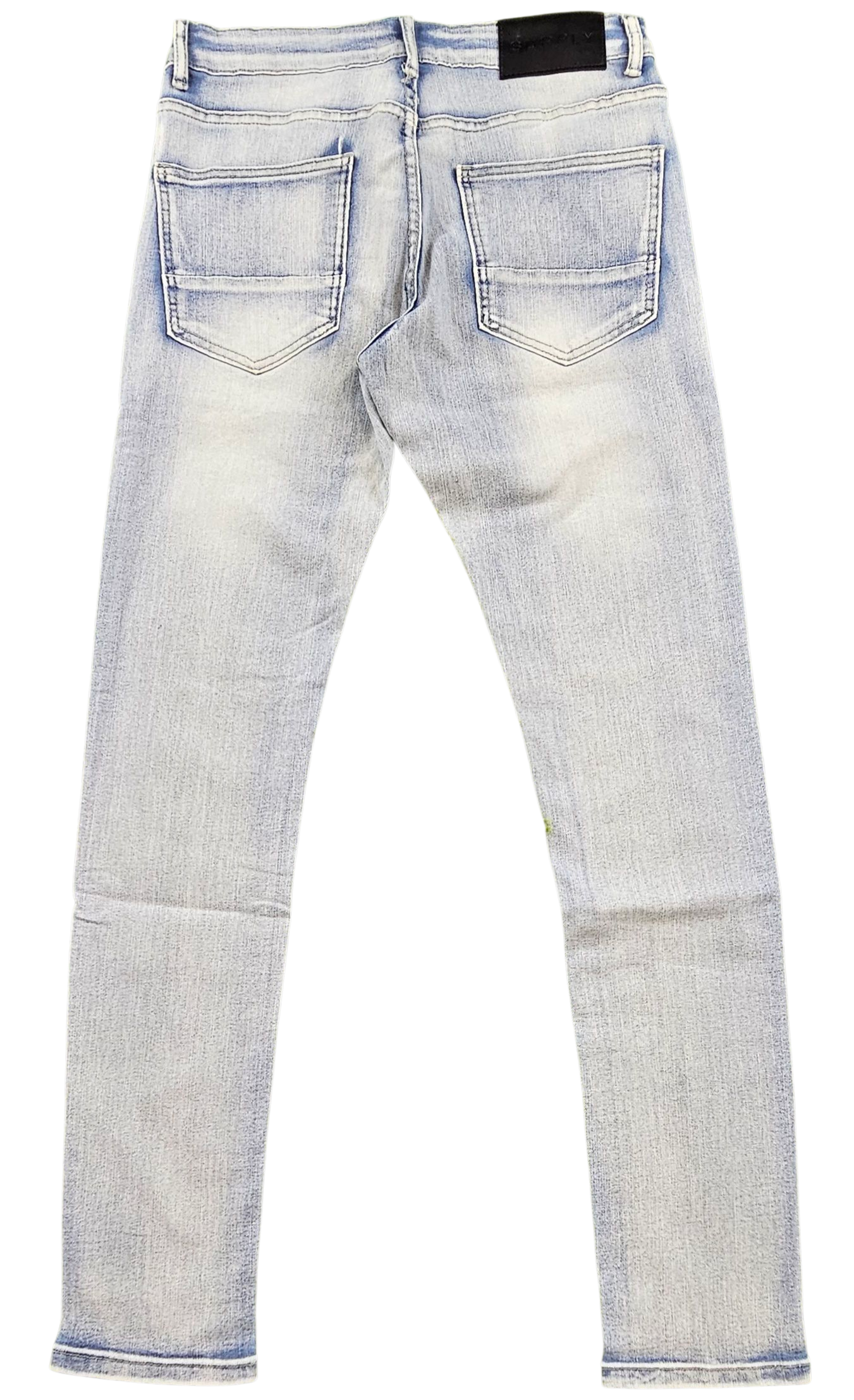 SUPPLY - DAVID SKINNY - ICE LIGHT WASH