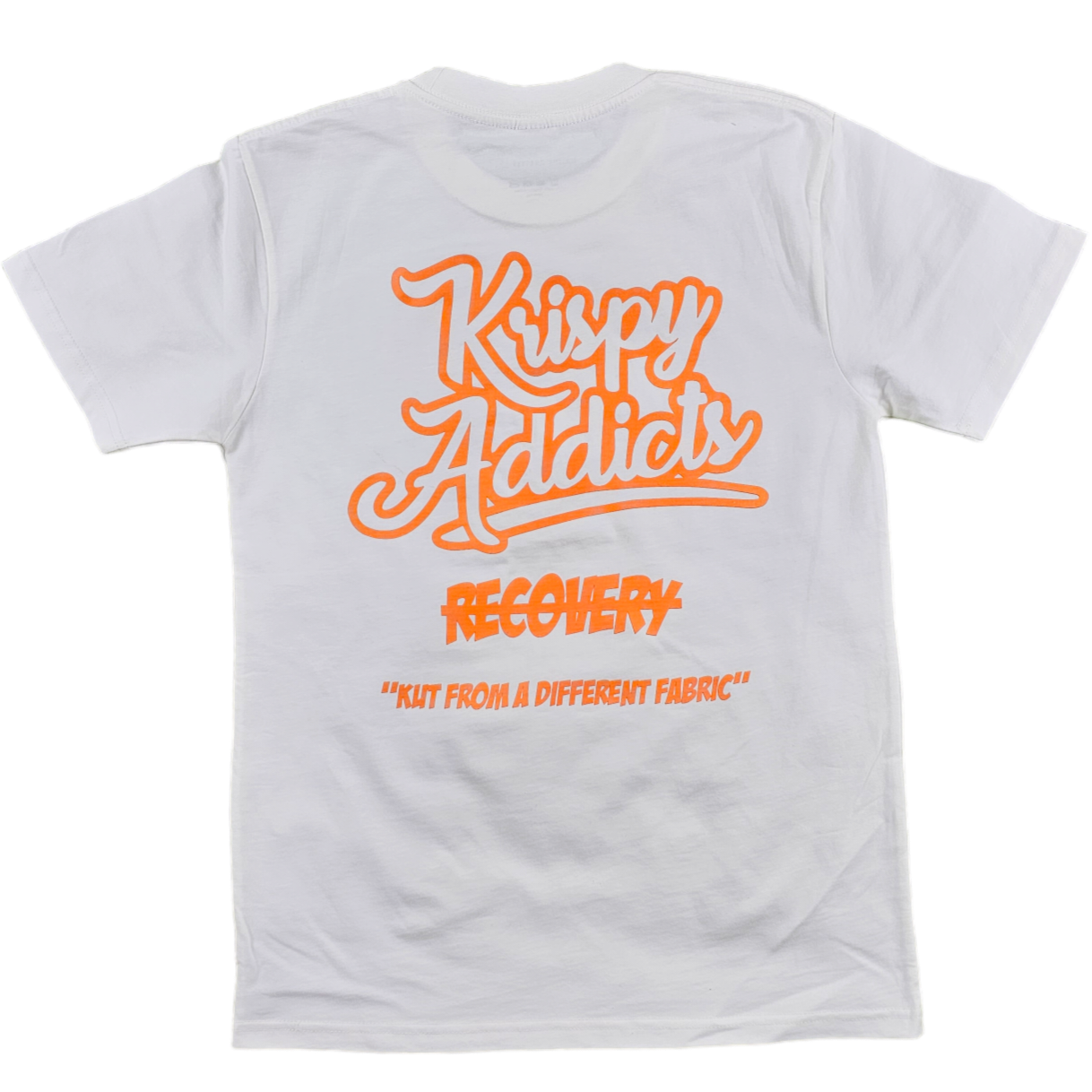 KRISPY ADDICTS - BACK TATT - CREAM/ORANGE