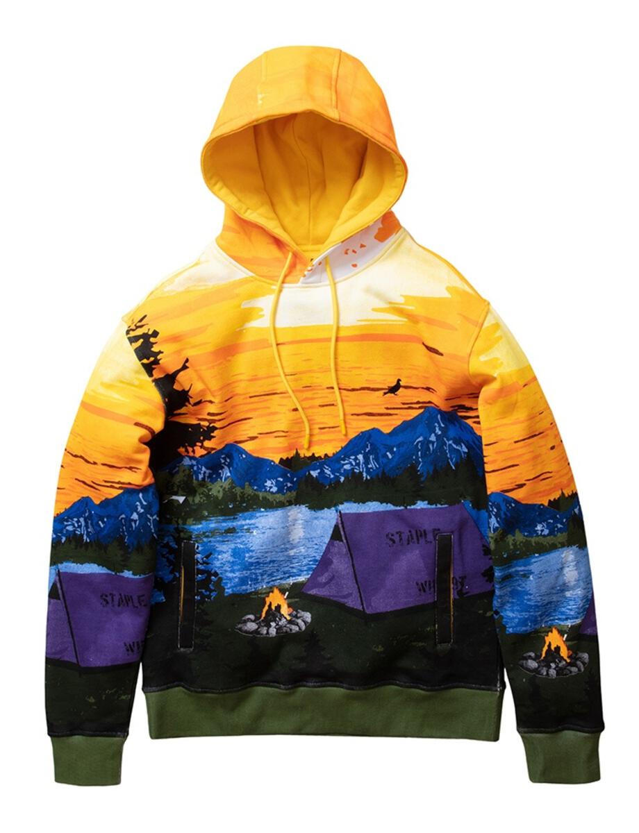 Staple - Humboldt Camp Hoodie (sunset)