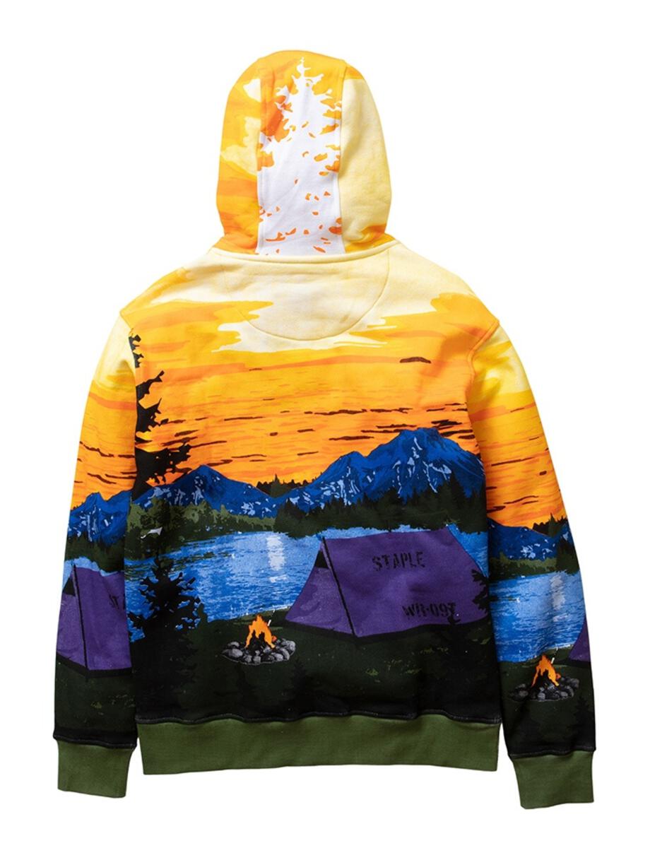 Staple - Humboldt Camp Hoodie (sunset)