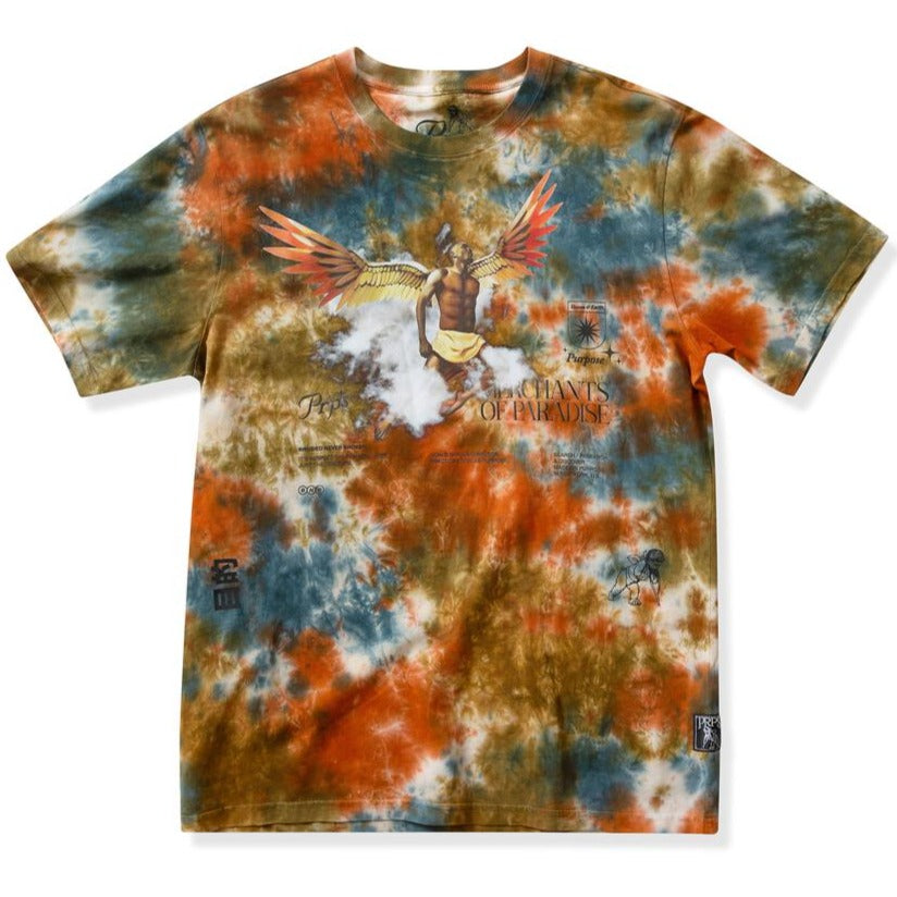 PRPS - ESSEX TEE - CREAM MULTI