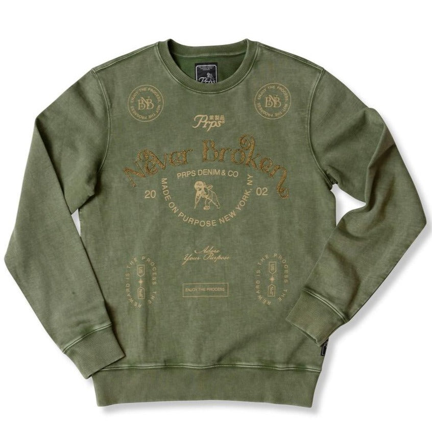 PRPS - PLAN CREWNECK - ARMY GREEN