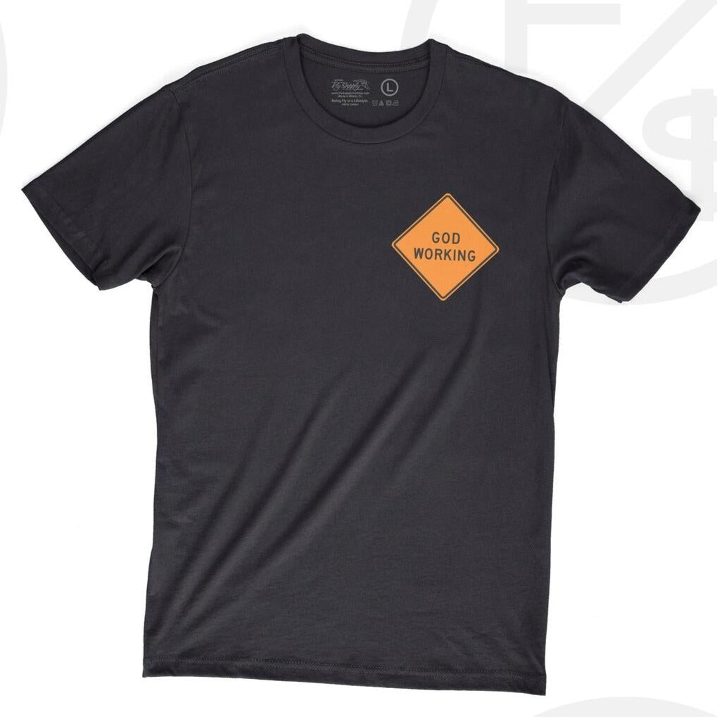 FLY SUPPLY - GOD WORKING - BLACK