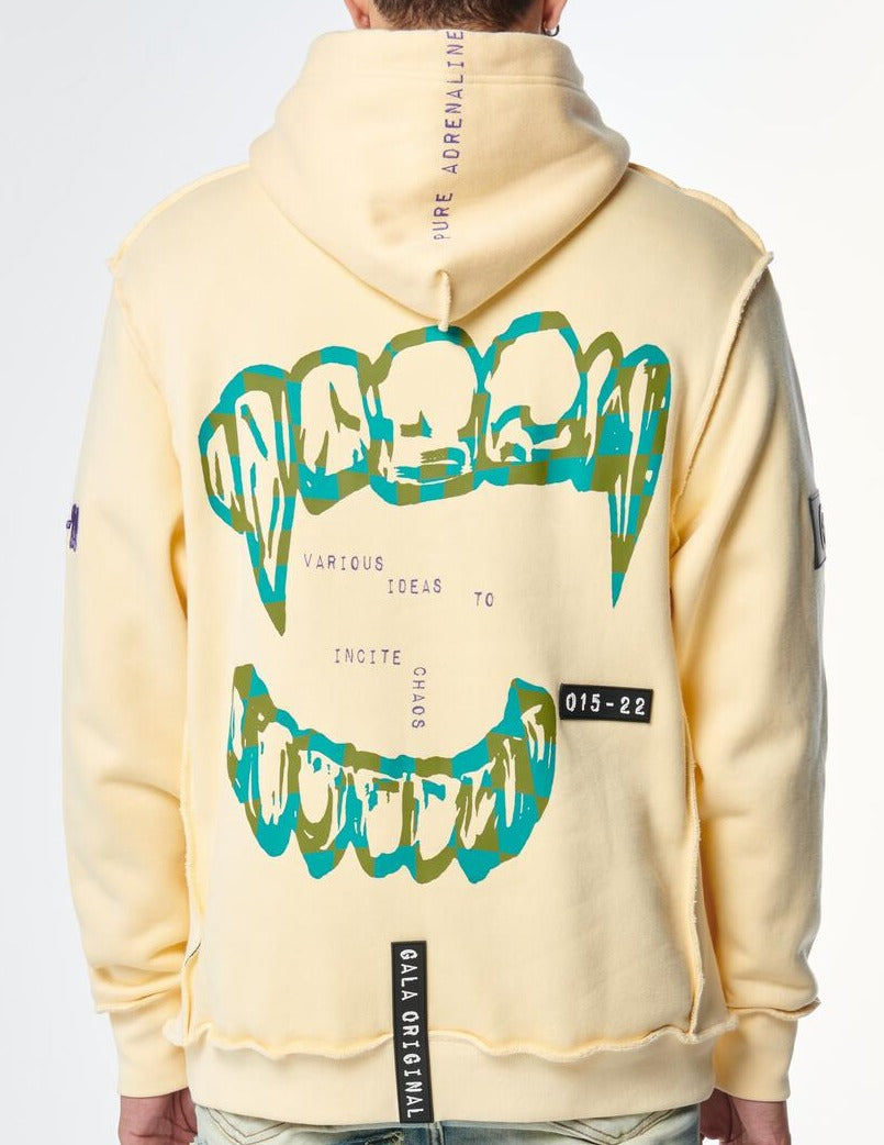 GALA - ADRENALINE HOODIE - SAND (BANANA YELLOW)