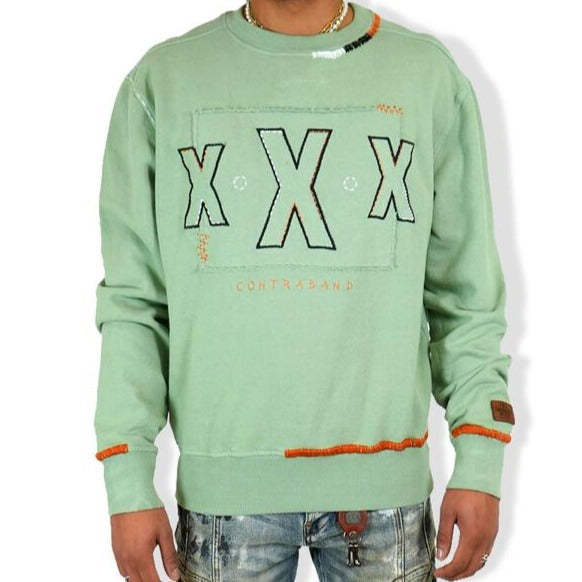 SMUGGLER'S MOON - CREWNECK - SAGE
