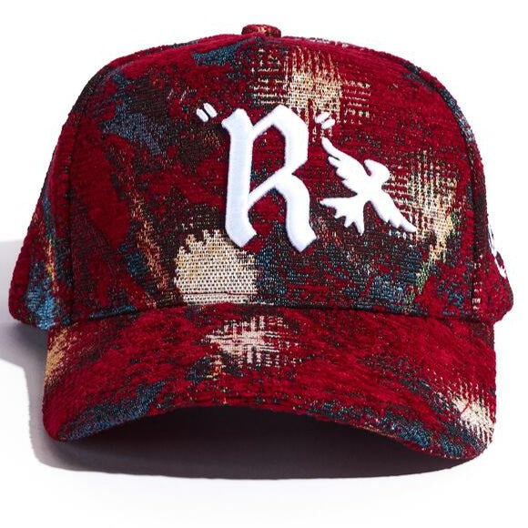 REFERENCE - LUXE - RED MULTI WOVEN