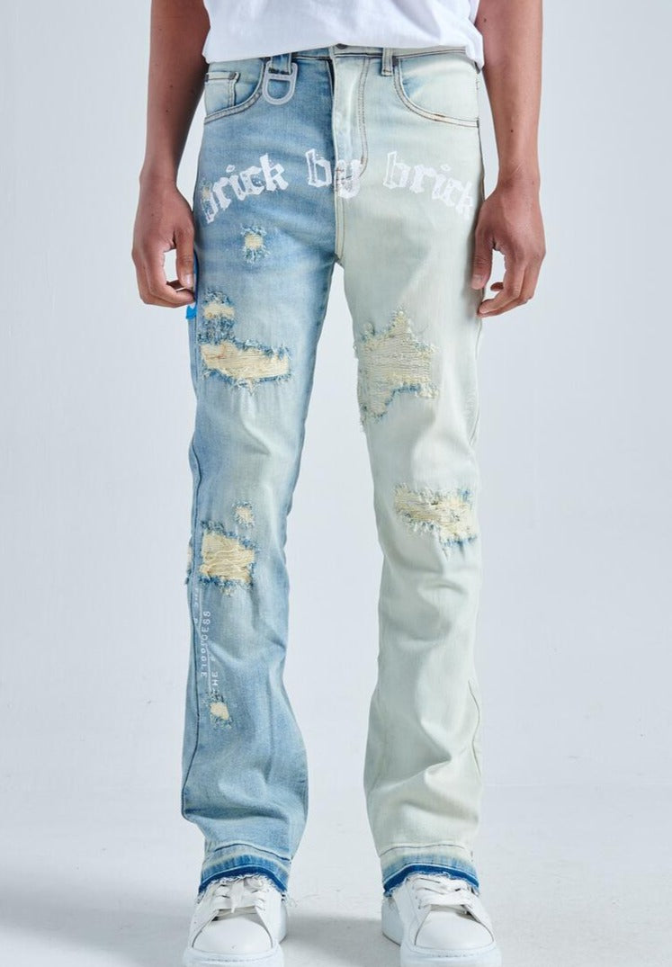GALA - BRICK BY BRICK JEANS - LIGHT BLUE