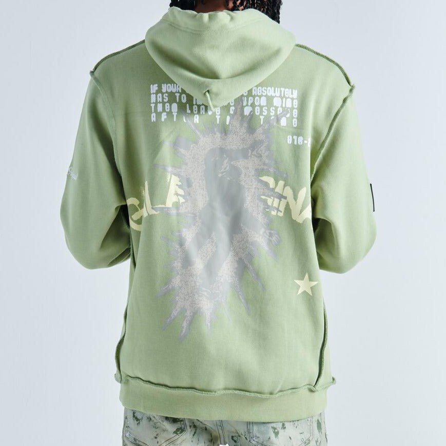 GALA - BRB HOODIE - LIGHT OLIVE