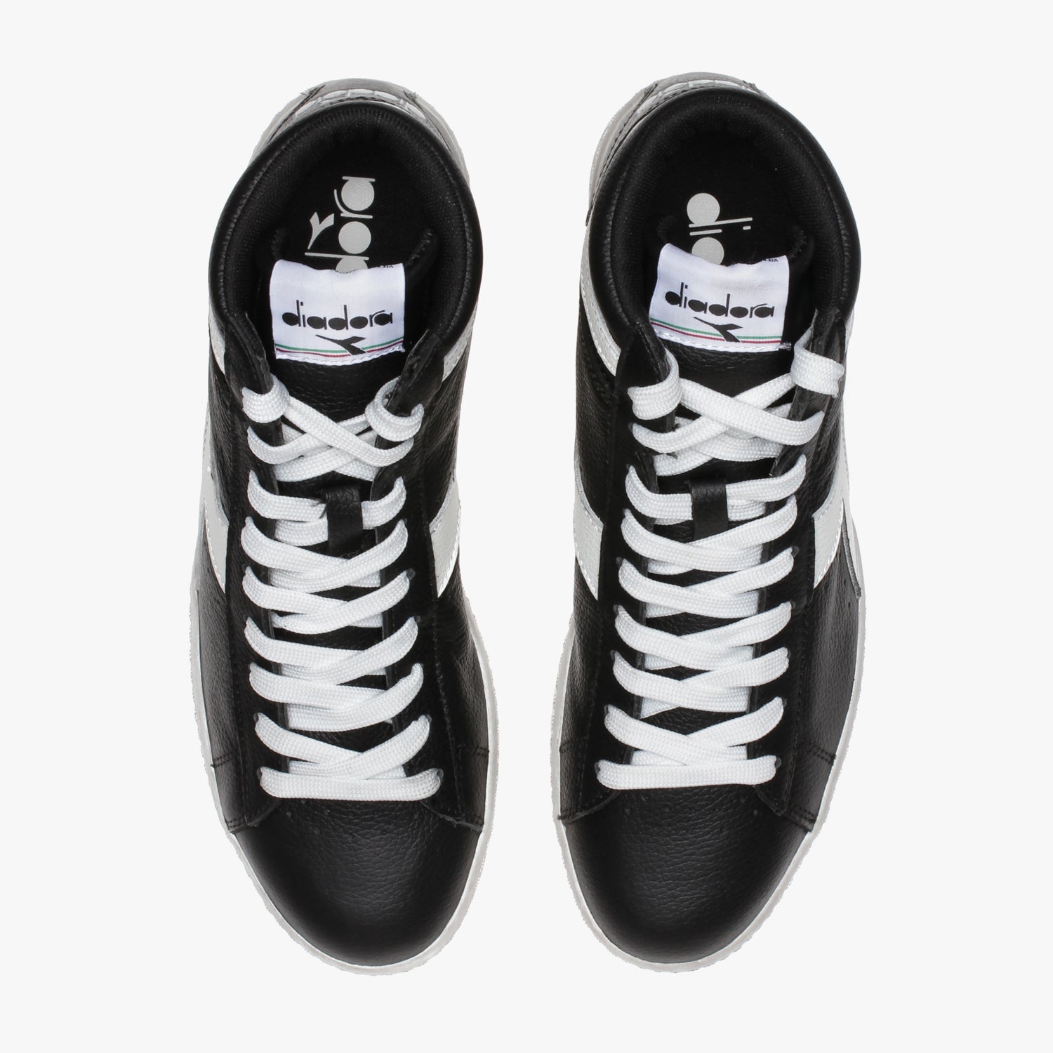 Diadora - Game L High Waxed (black, vintage soles)