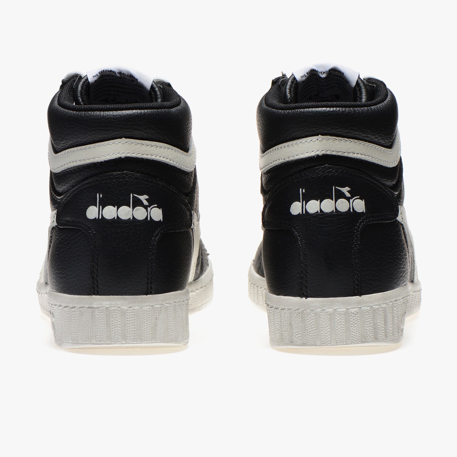 Diadora - Game L High Waxed (black, vintage soles)