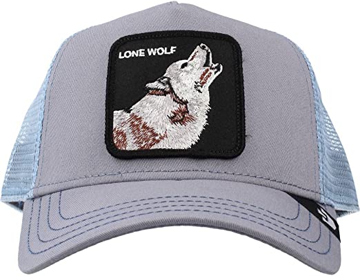 GOORIN BROS. - THE LONE WOLF - GREY/LIGHT BLUE