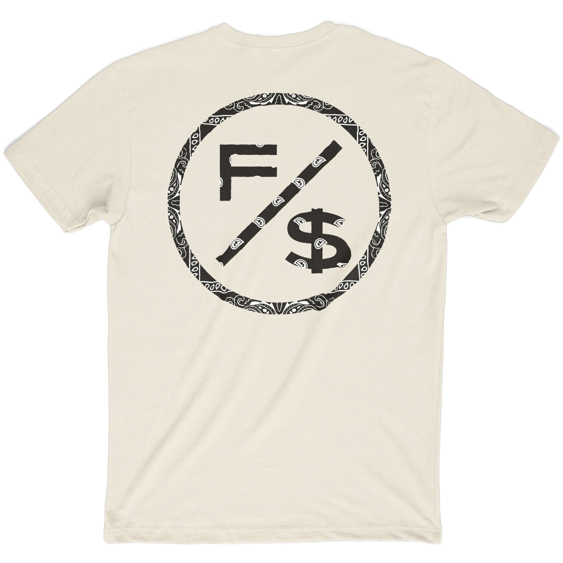Fly Supply - Family Over Money  (paisley black/cream)