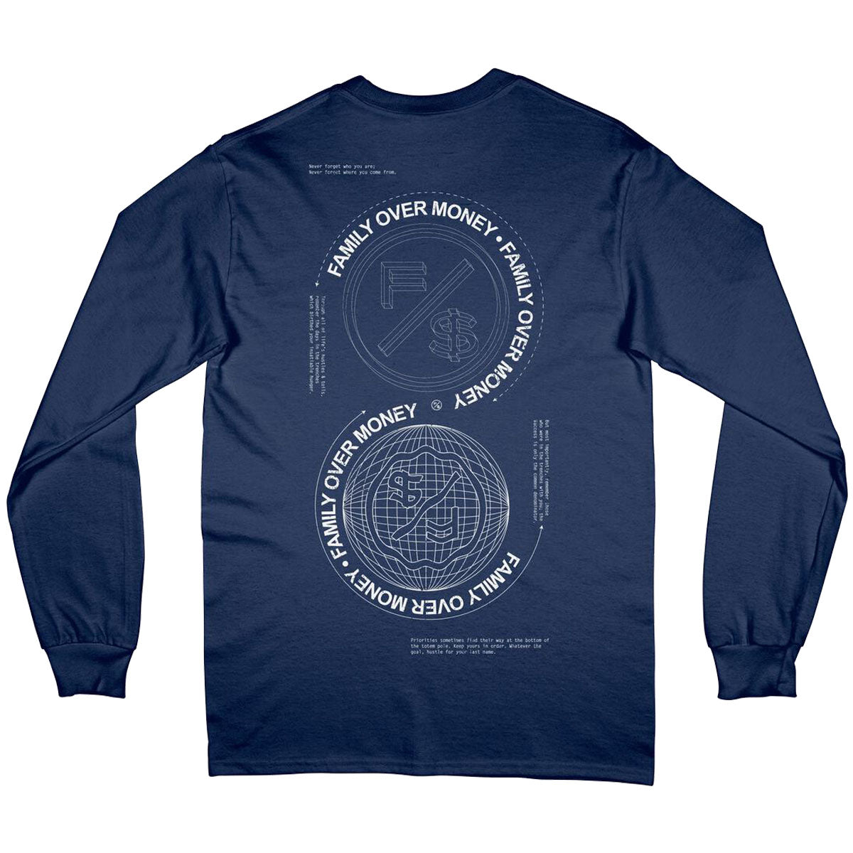 Fly Supply - Global FOM LS (navy)