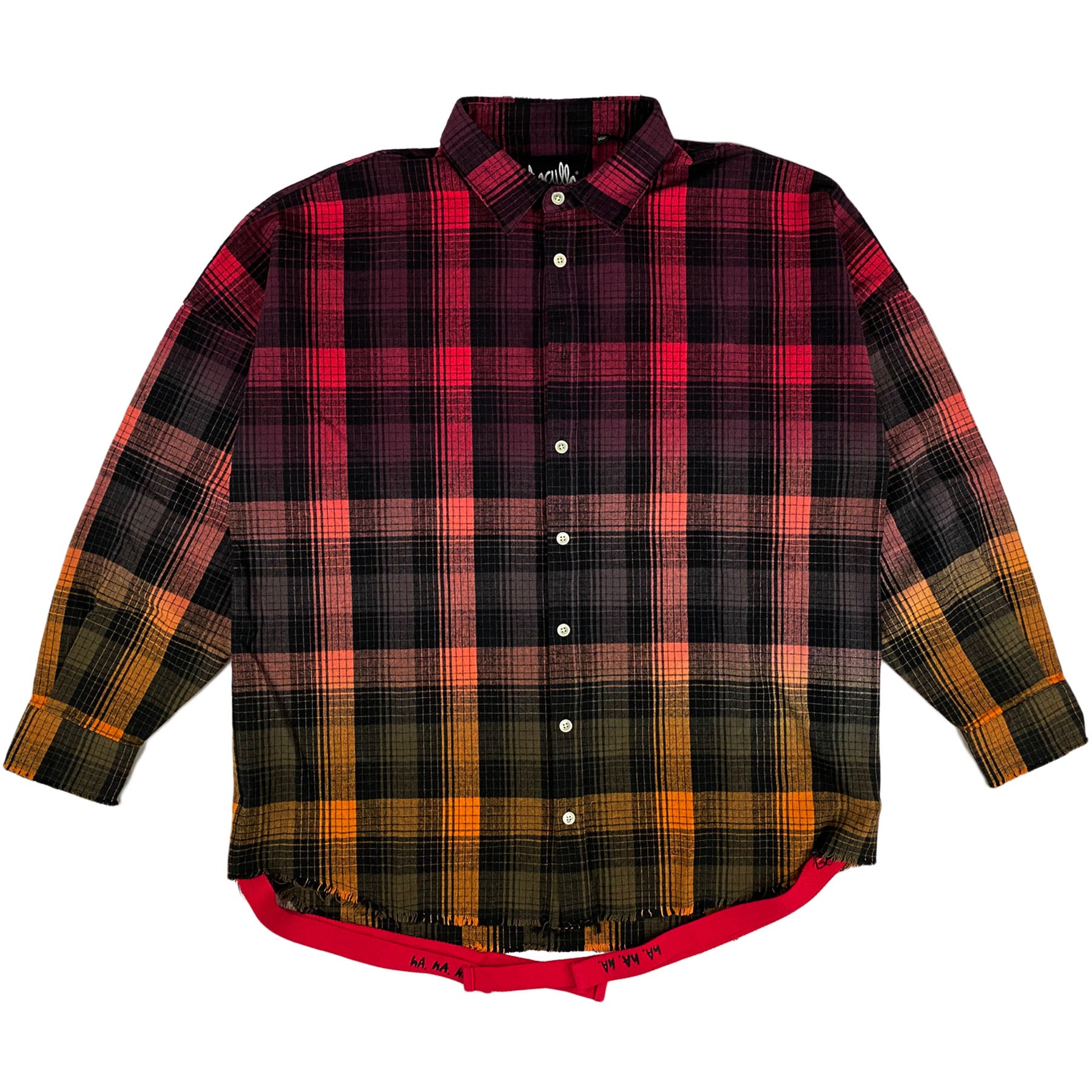 Haculla - Poster Plaid Shirt (red plaid)