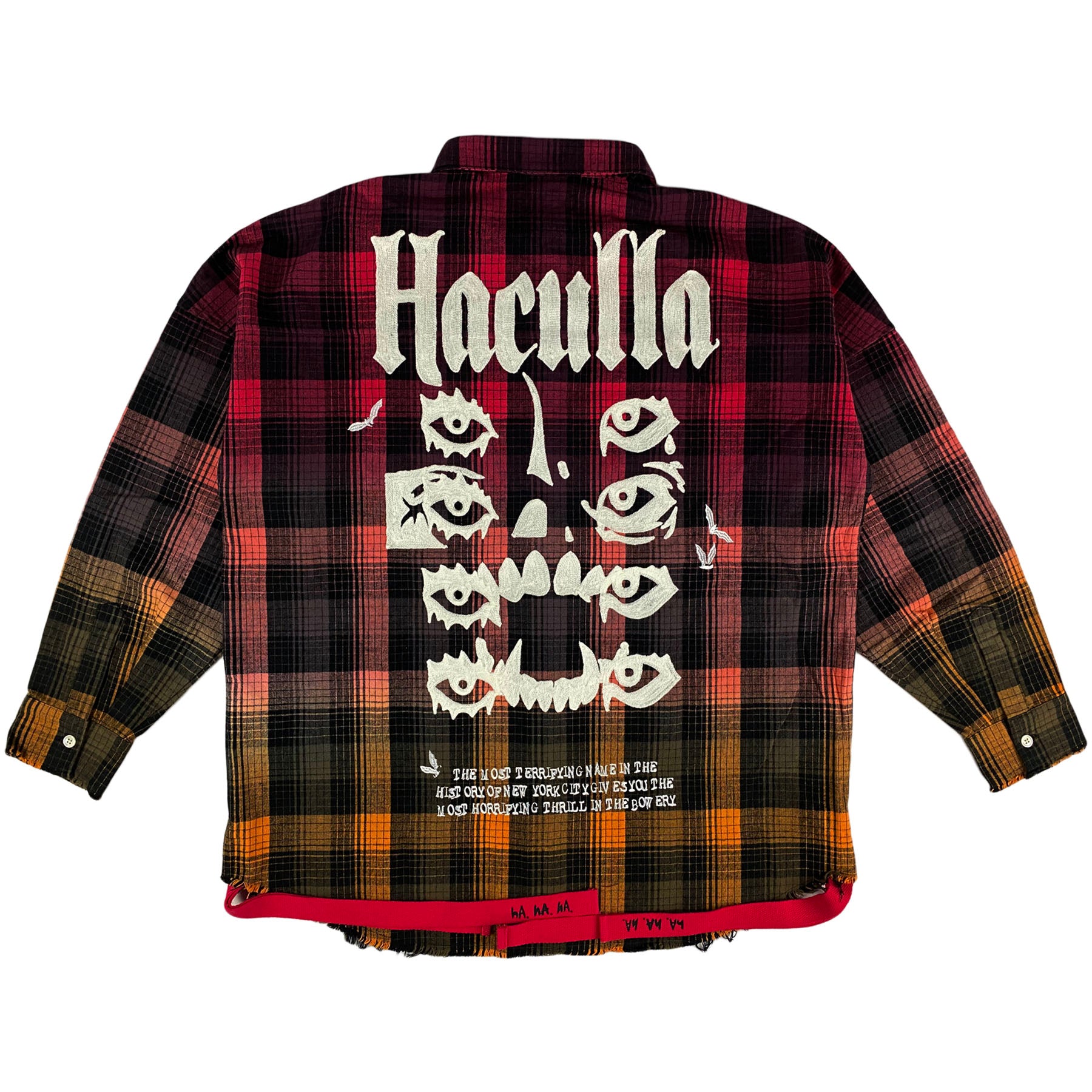 Haculla - Poster Plaid Shirt (red plaid)