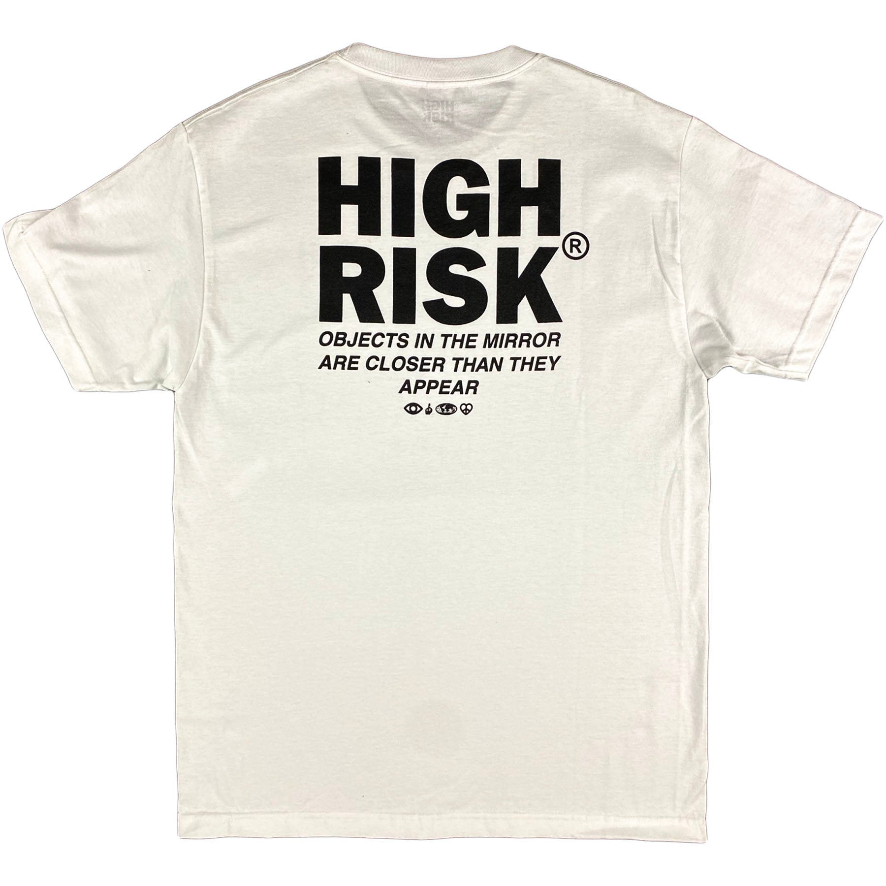 High Risk - Standard Logo T-shirt (white)