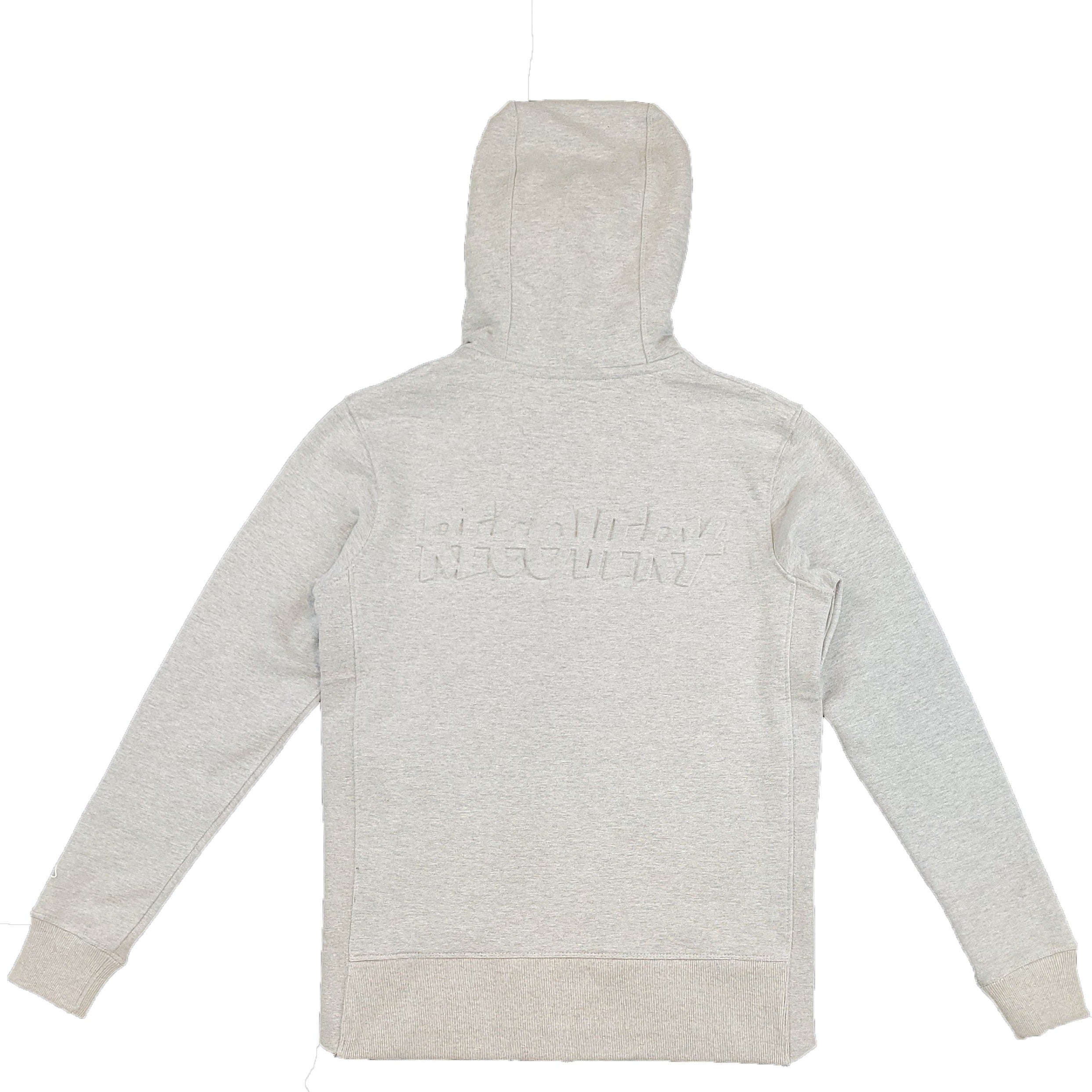 KRISPY ADDICTS - ZIP UP HOODIE EMBOSSED RECOVERY (HEATHER GREY)
