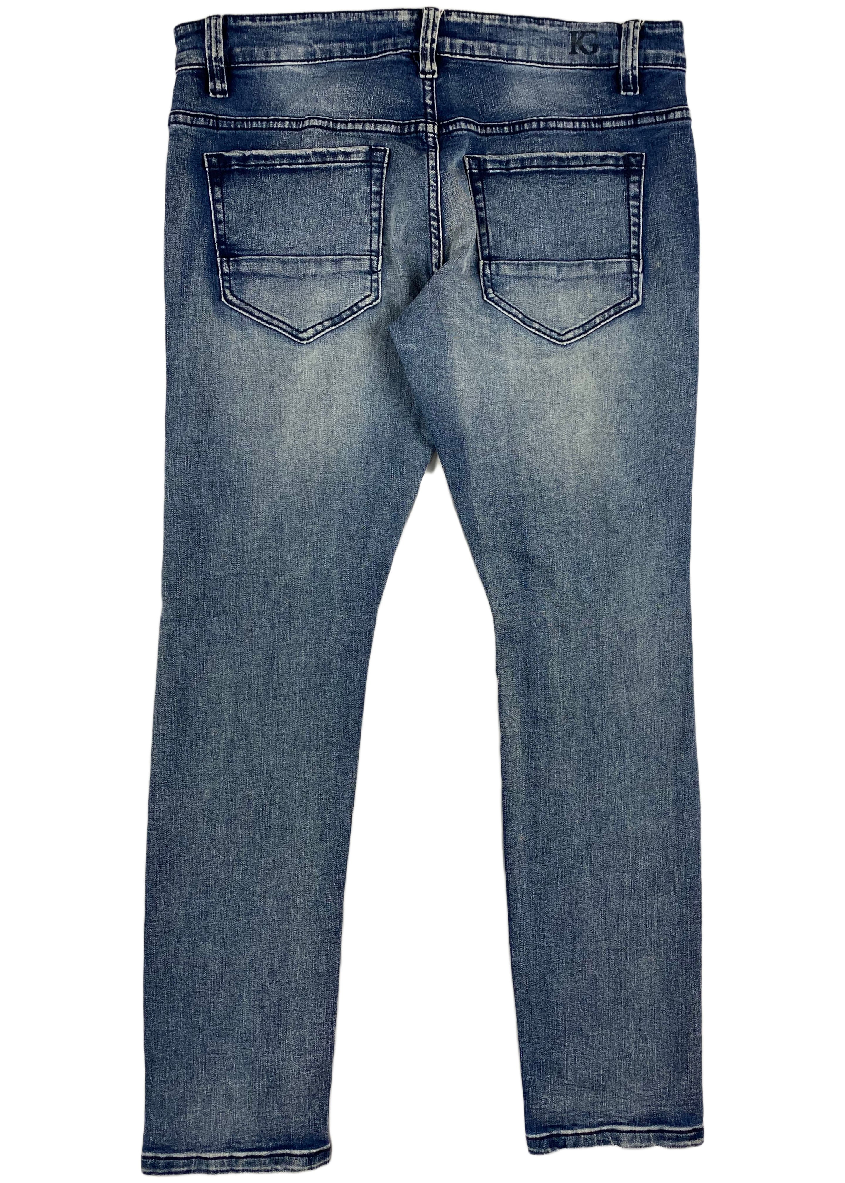 Kilogram - Medium Blue Wash Rips