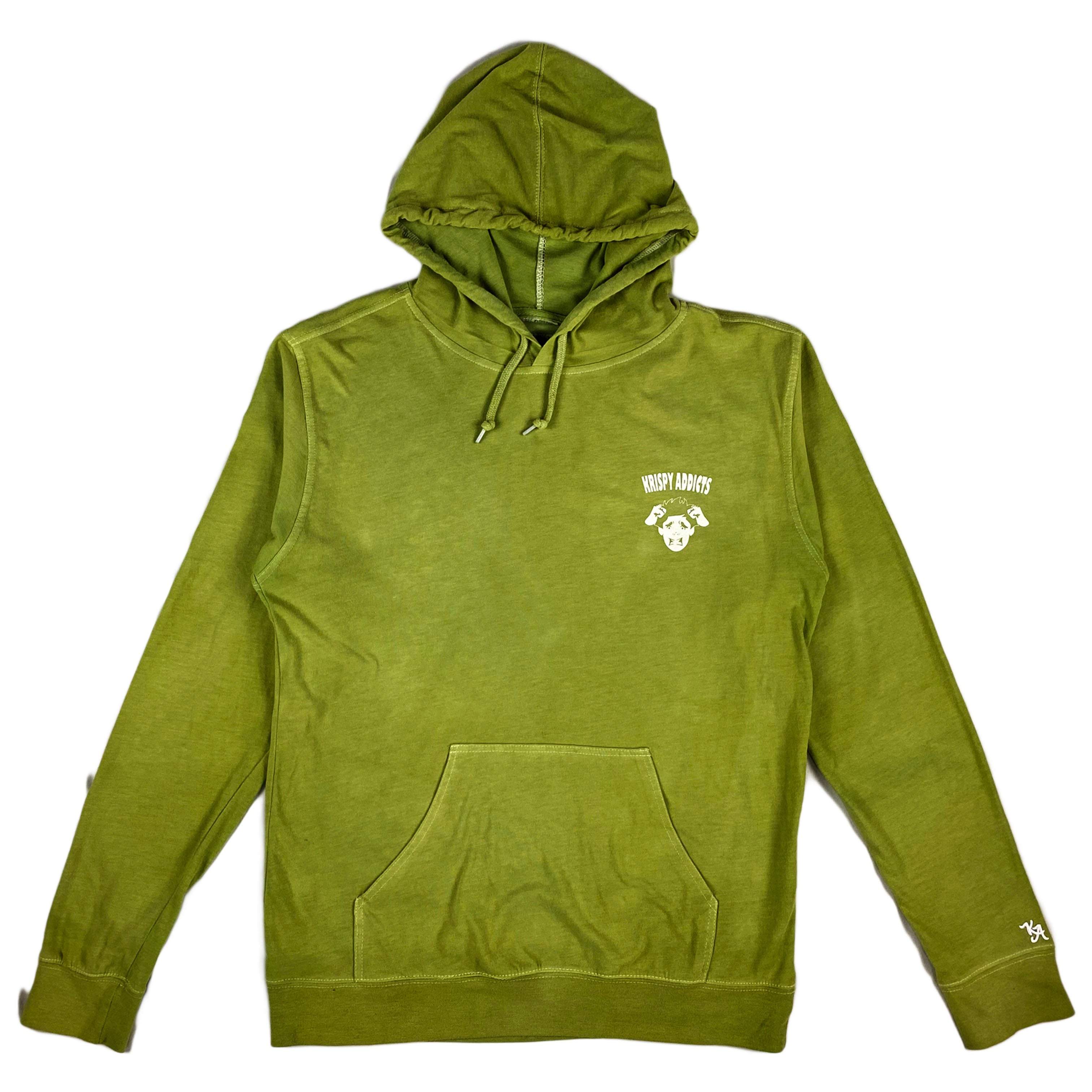 Krispy Addicts - Beach Hoodies (light green)