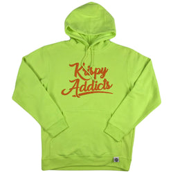 Krispy Addicts - Hoodie (safety green)
