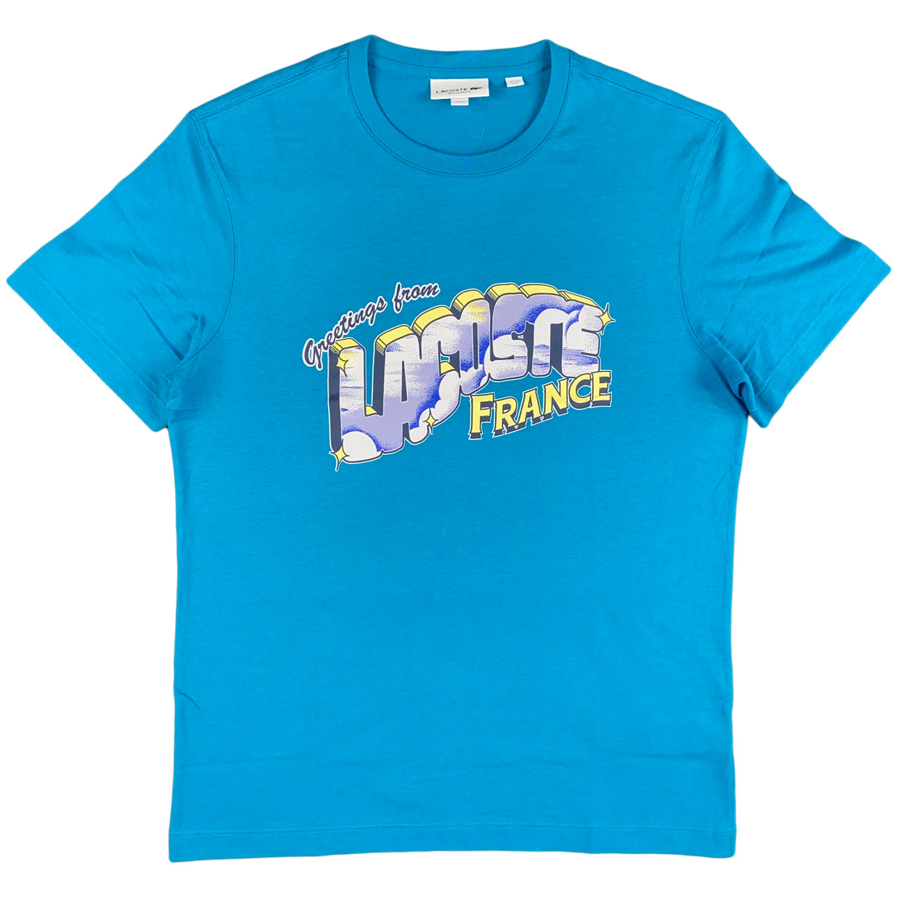 Lacoste - Graphic Print Tee (willow)