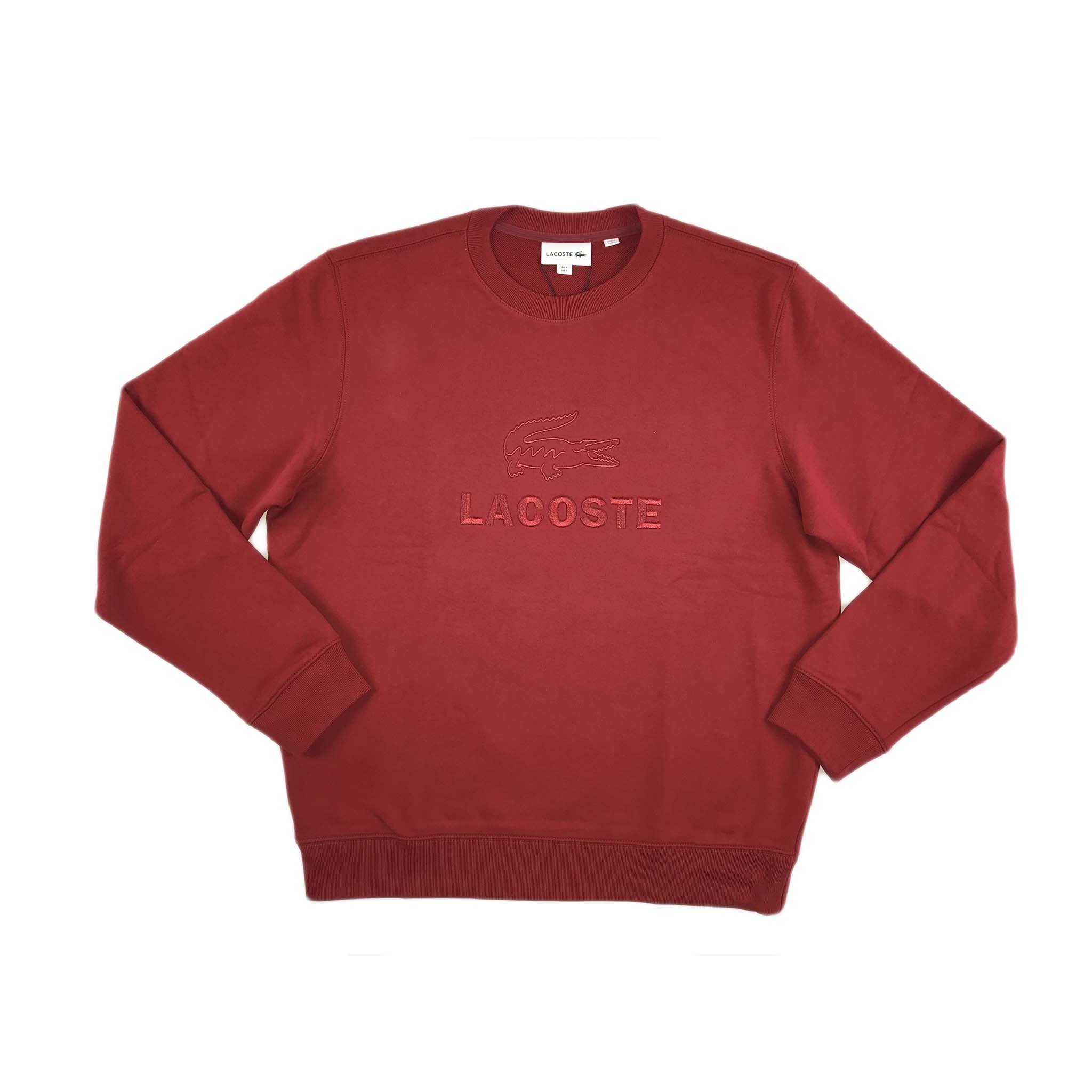 Lacoste Embroidered Logo Cotton Fleece (alizaran)