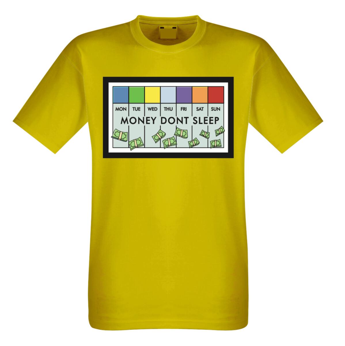 STREET IZ WATCHIN - MONEY DON'T SLEEP TEE